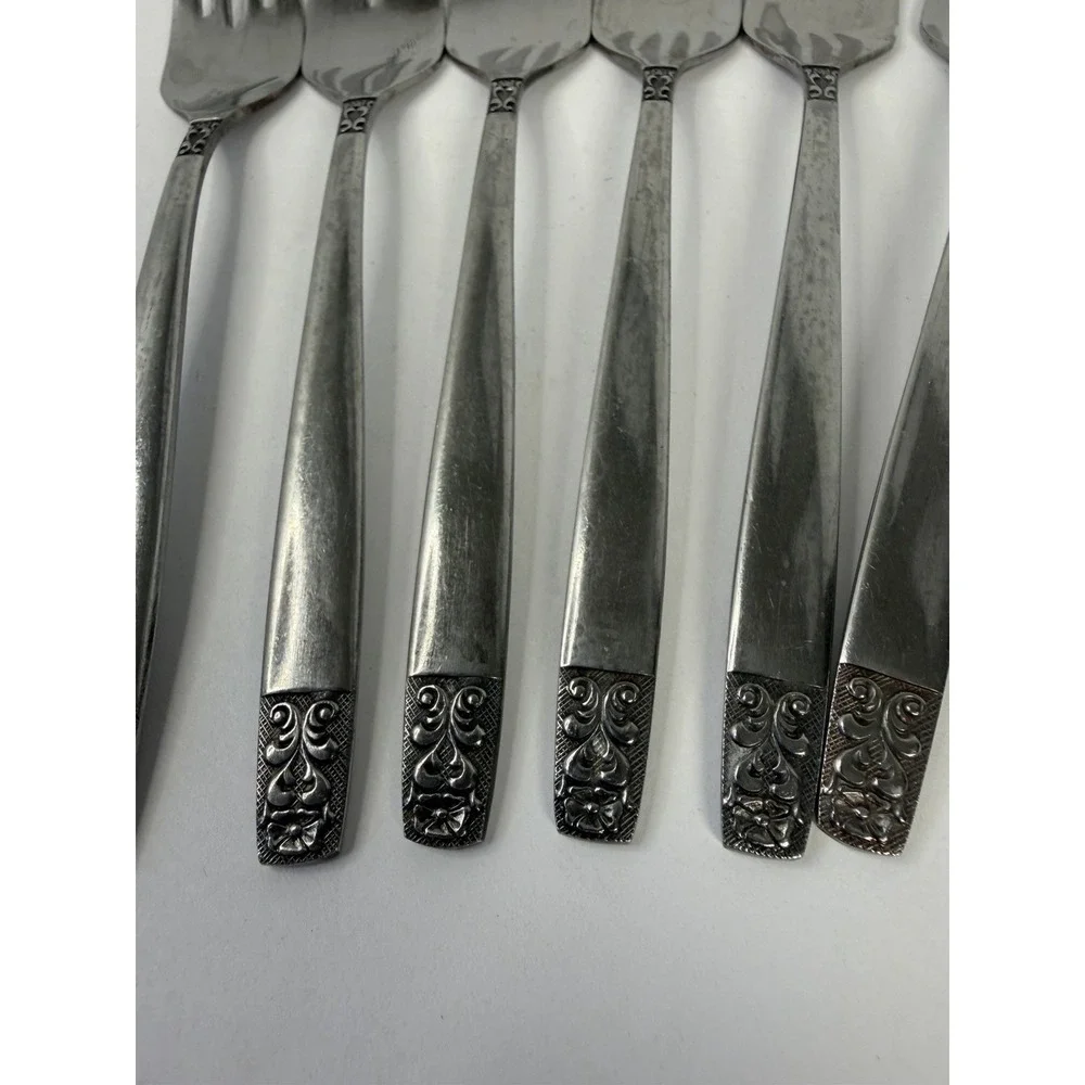 Stanley Roberts Rogers DANESMORE 6 Salad Forks 6-1/2